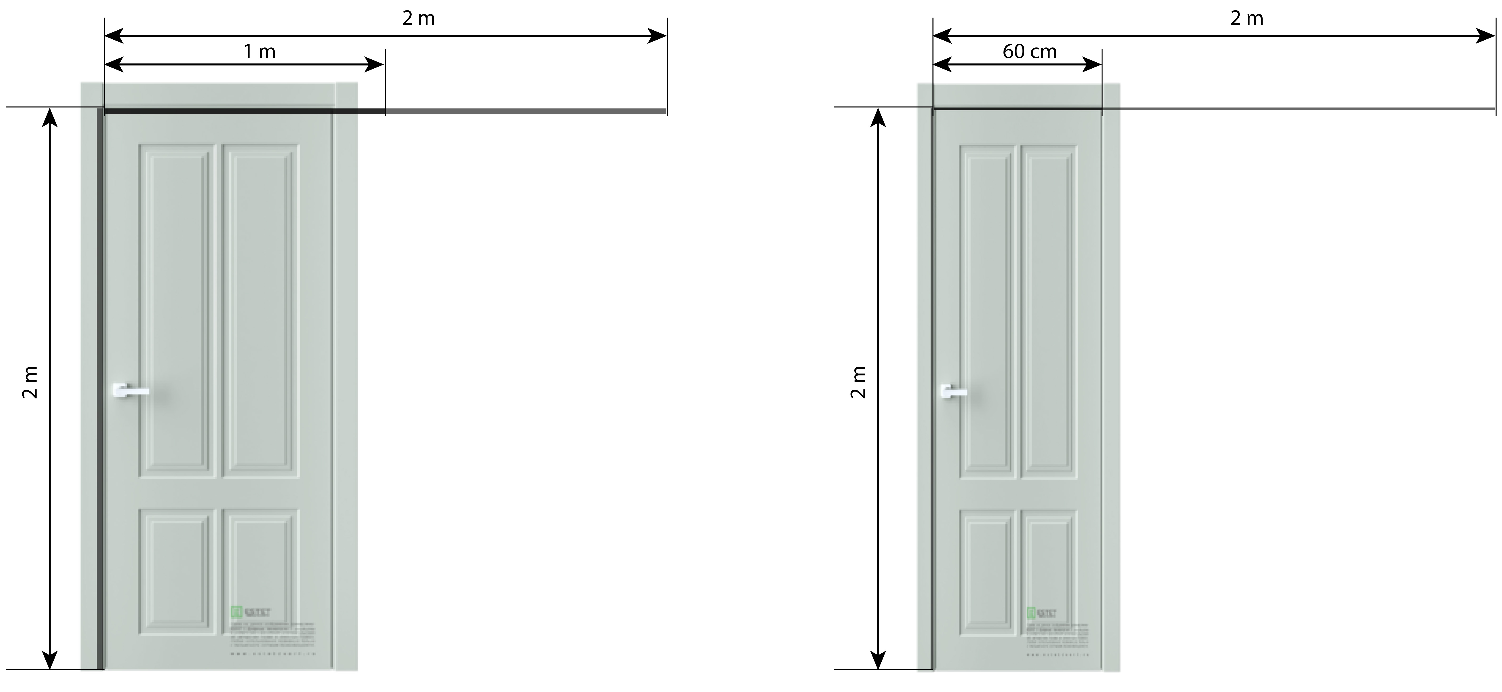 Стандартные межкомнатные двери размеры:  межкомнатных дверей .